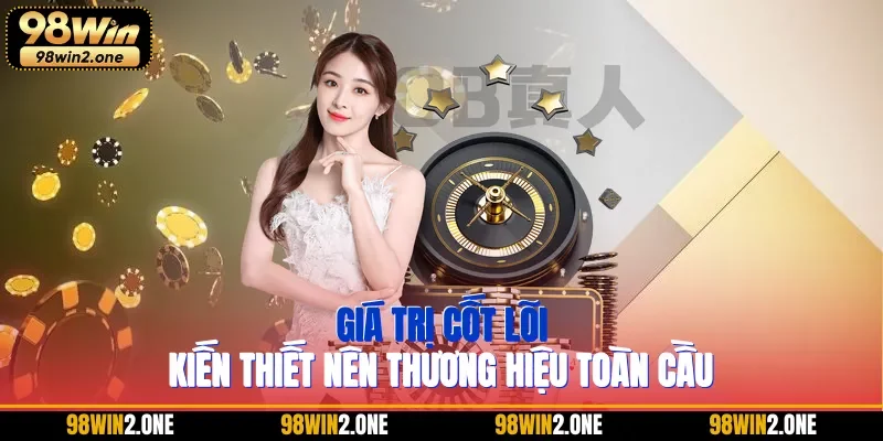 Giá trị cốt lõi kiến thiết nên thương hiệu toàn cầu